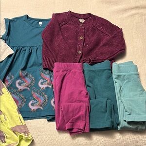 Lot of 2-3T clothes, Tea collection, primary and GAP
